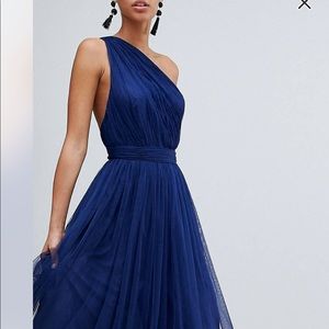 Blue gown